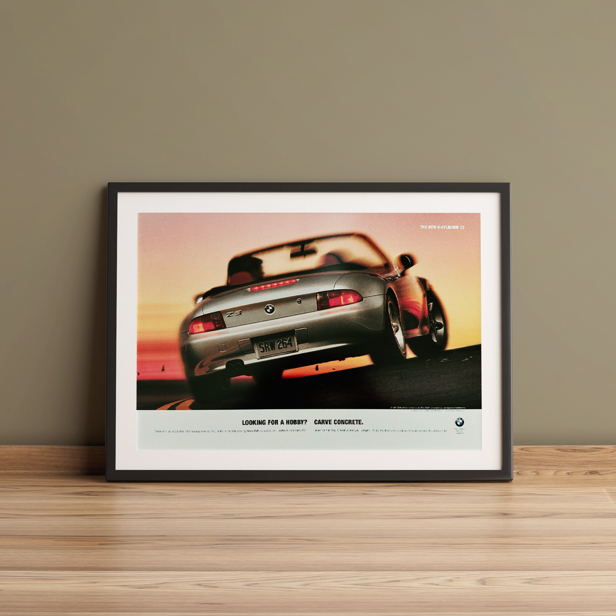 BMW-Z3-Carve-Concrete-Poster-
