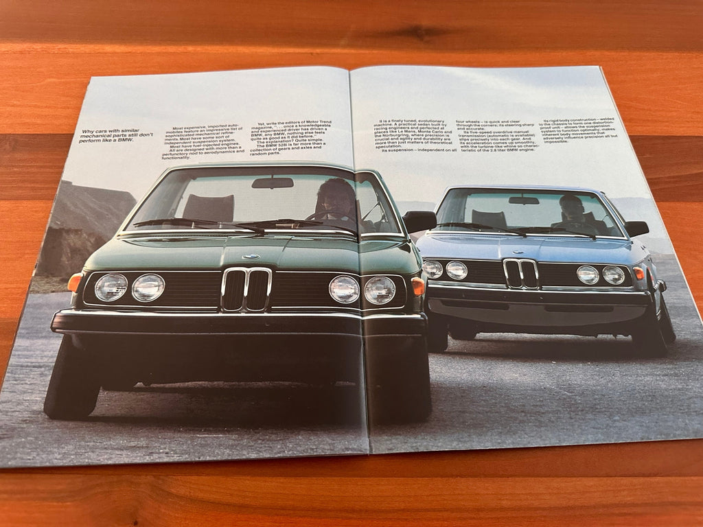 BMW-E12 Sedan, 1979-Dealership-Sales-Brochure