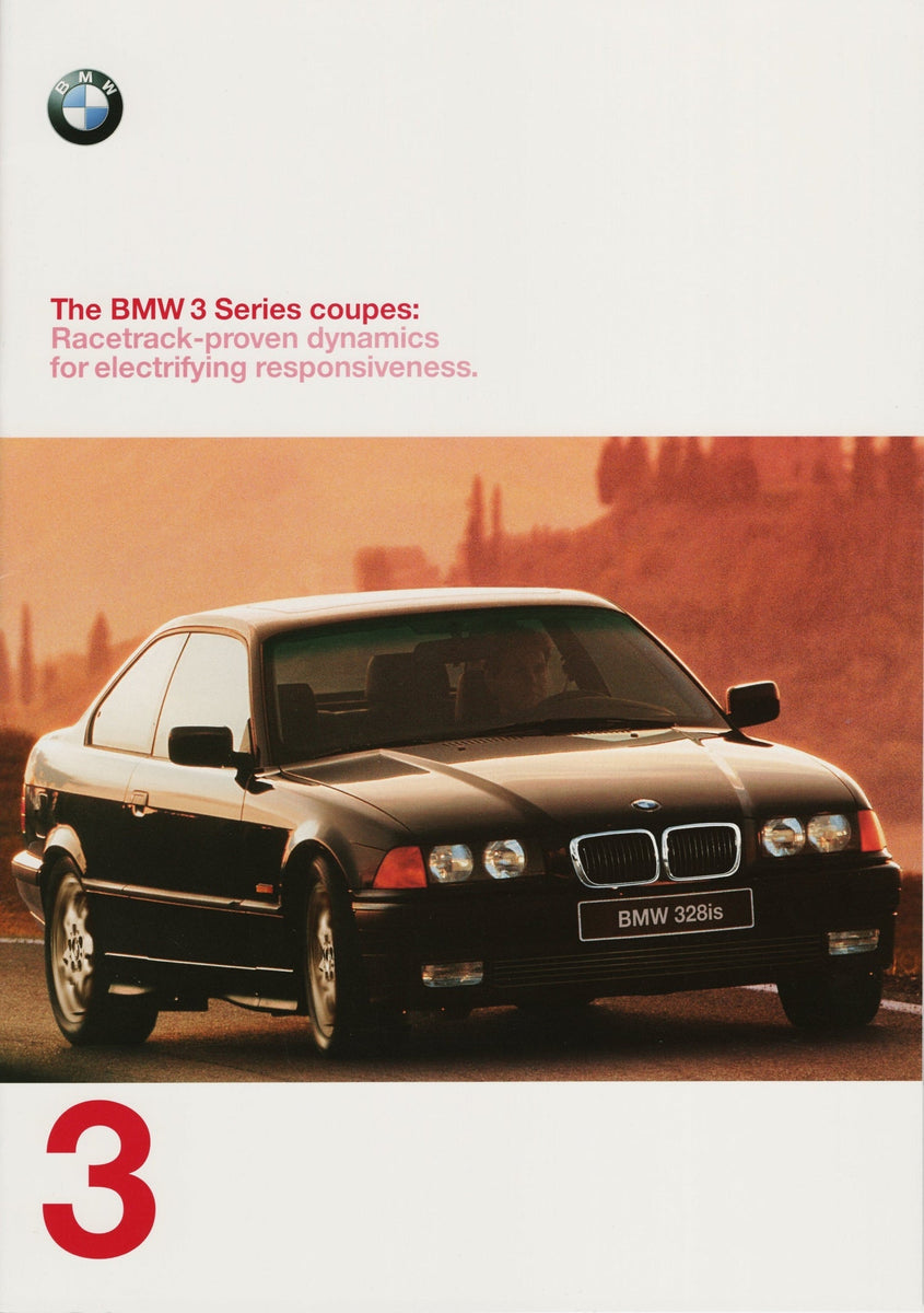  3 Series Coupe カタログ BMW E36 Coupe Dealership Sales Brochure, 1998 – BIMMERtips.com