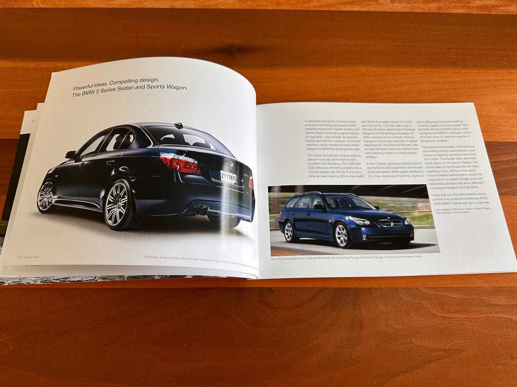 BMW-Model Range, 2009-Dealership-Sales-Brochure