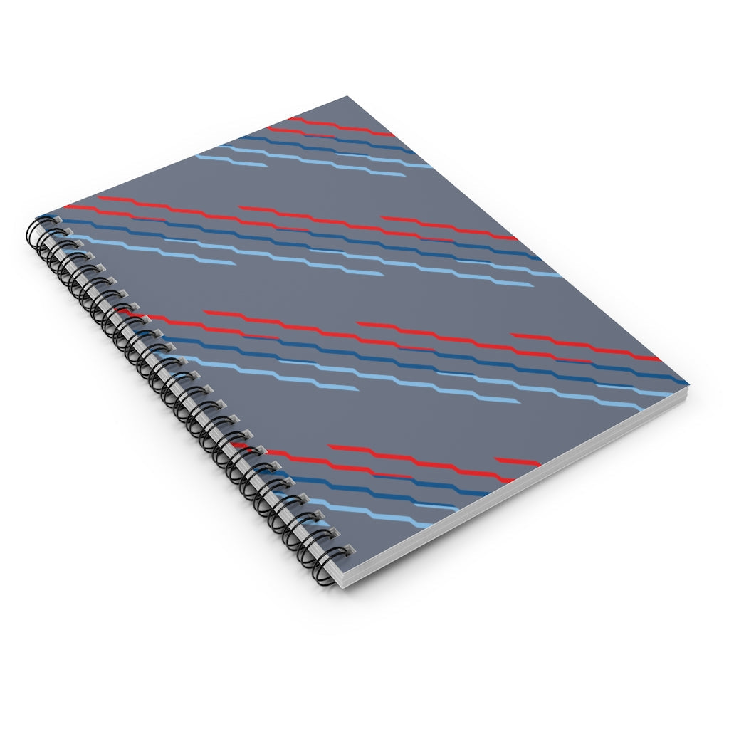 Motorsport Evolution Gray Notebook