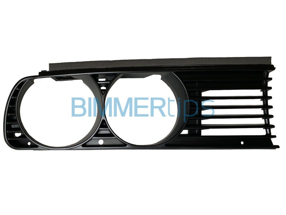 BMW E30 Euro Grilles, Genuine BMW 551131876092 51131876091-BIMMERtips.com