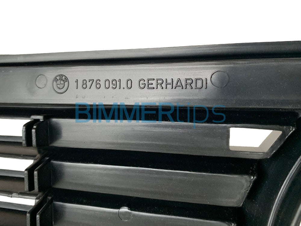 BMW E30 Euro Grilles, Genuine BMW 551131876092 51131876091-BIMMERtips.com