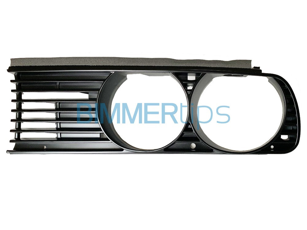 BMW E30 Euro Grilles, Genuine BMW 551131876092 51131876091-BIMMERtips.com