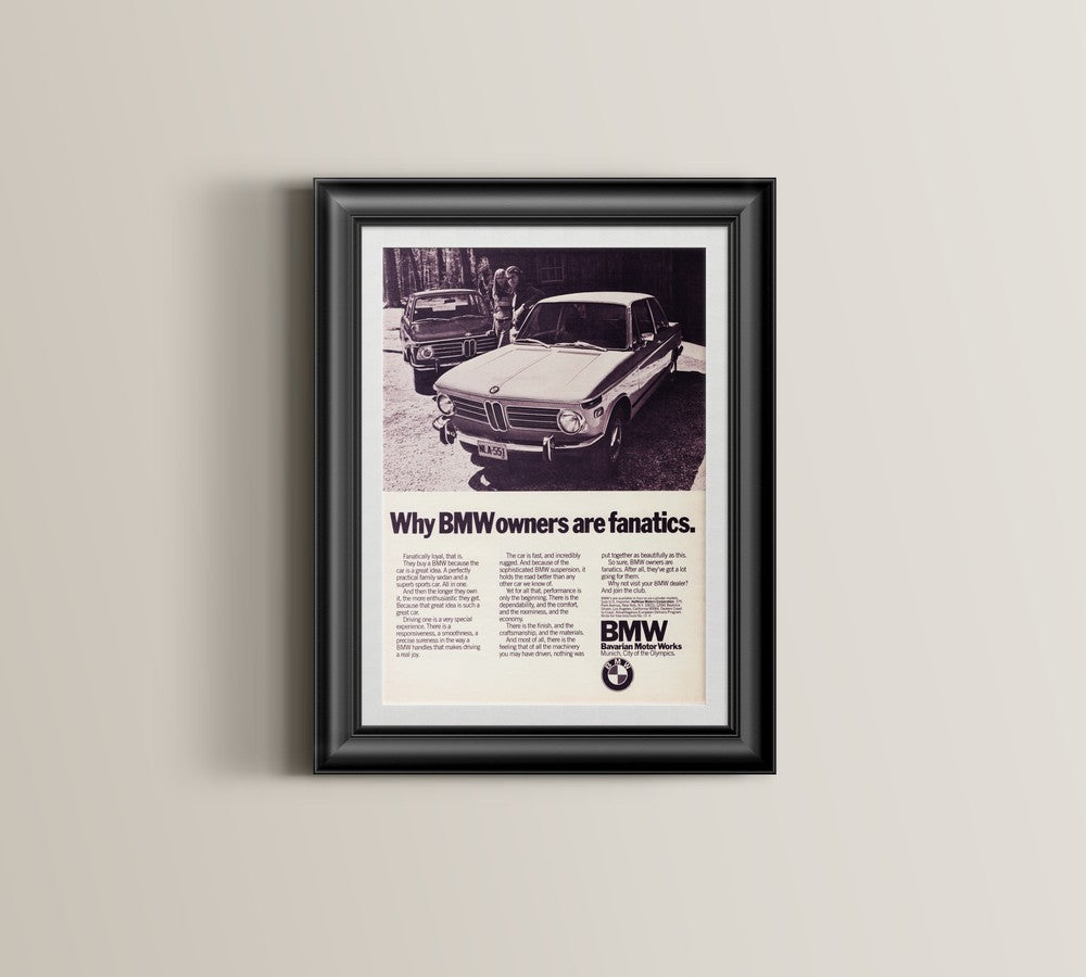 BMW-2002 BMW Owners are Fanatics-Magazine-Ad
