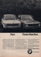 BMW-2002 Fast. Faster than Fast.-Magazine-Ad