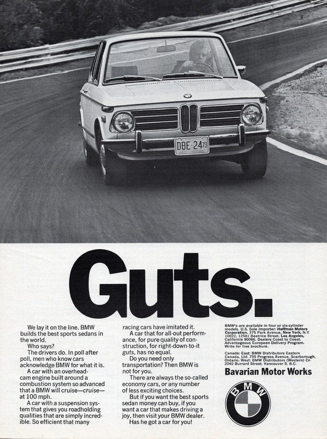 BMW-2002 Guts-Magazine-Ad