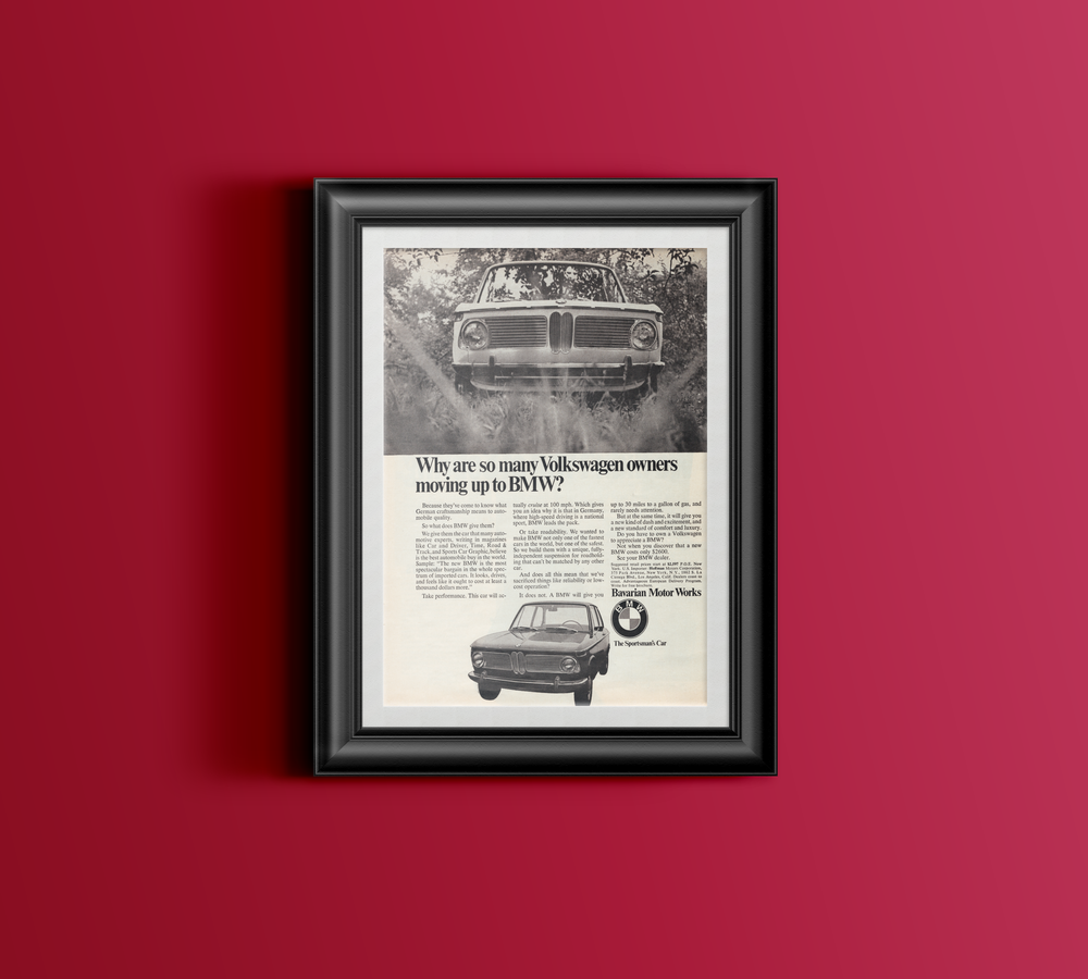 BMW-2002 Volkswagen Owners Moving Up To BMW-Magazine-Ad