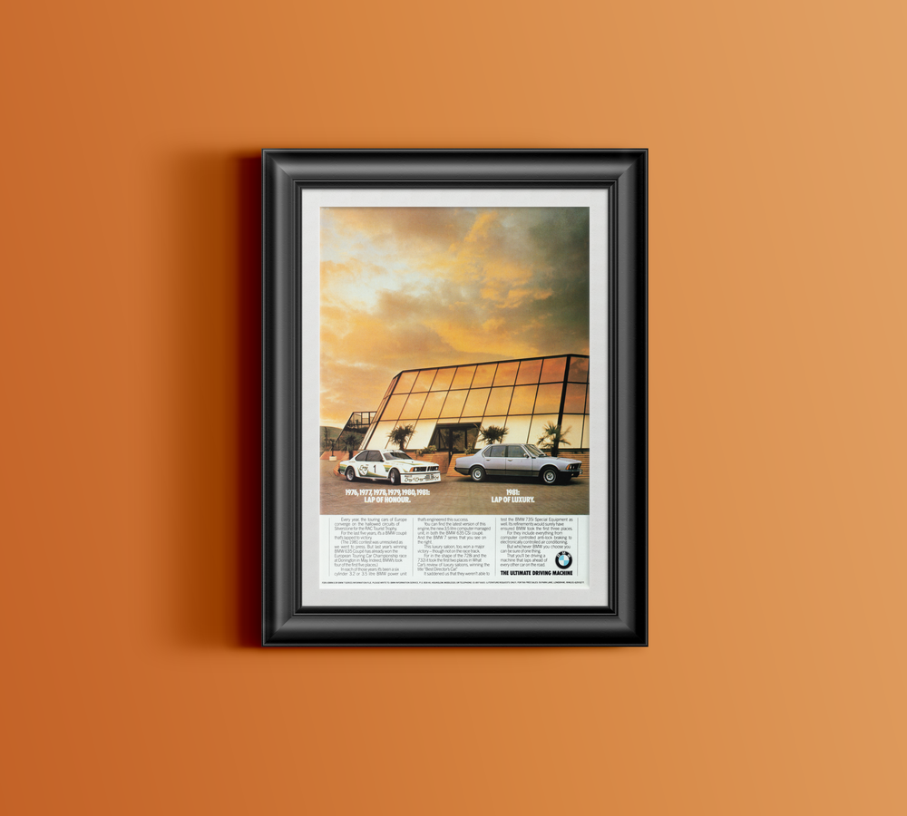 BMW-E23 Lap of Luxury-Magazine-Ad