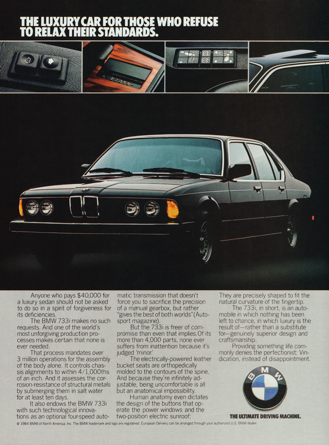 BMW-E23 Refuse to Relax-Magazine-Ad