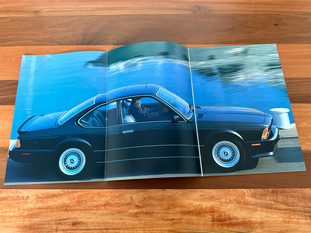 BMW-E24 635CSi & M6, 1987-Dealership-Sales-Brochure