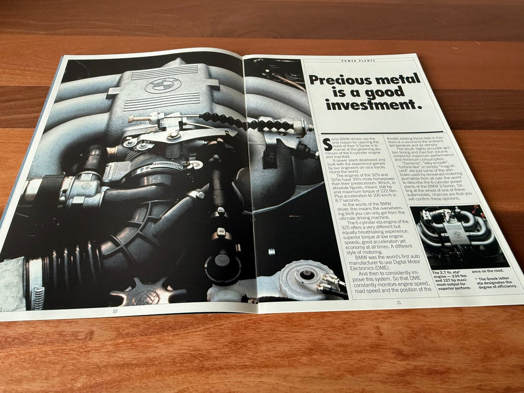 BMW-E30, 1988-Dealership-Sales-Brochure