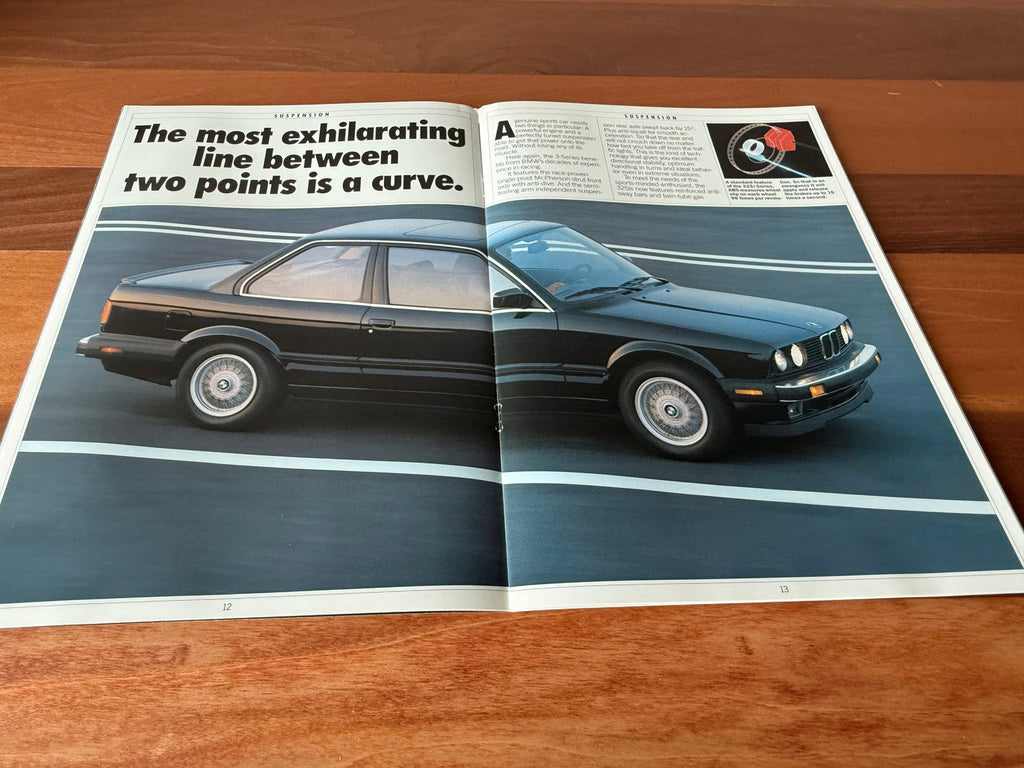 BMW-E30, 1988-Dealership-Sales-Brochure