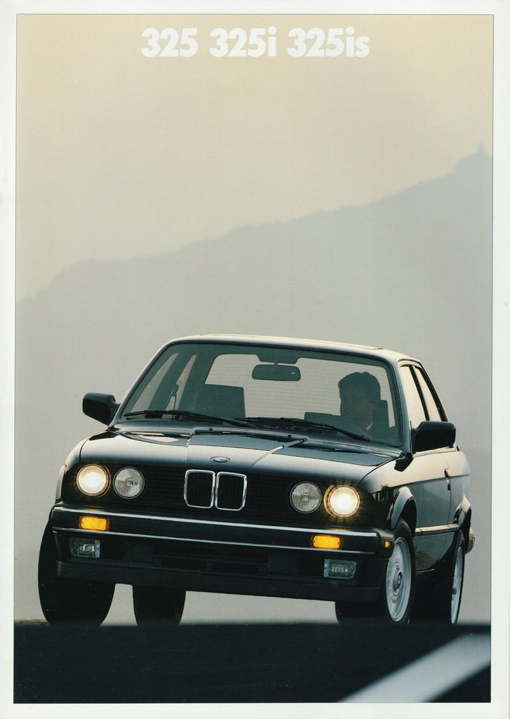 BMW-E30, 1988-Dealership-Sales-Brochure