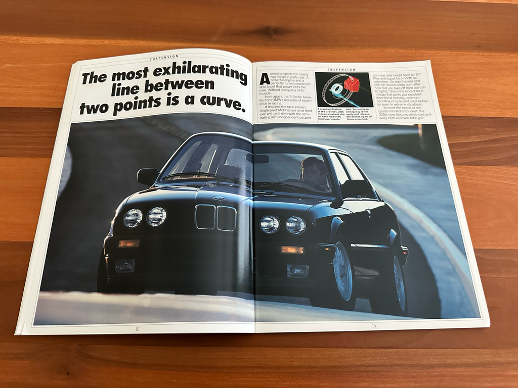 BMW-E30, 1989-Dealership-Sales-Brochure