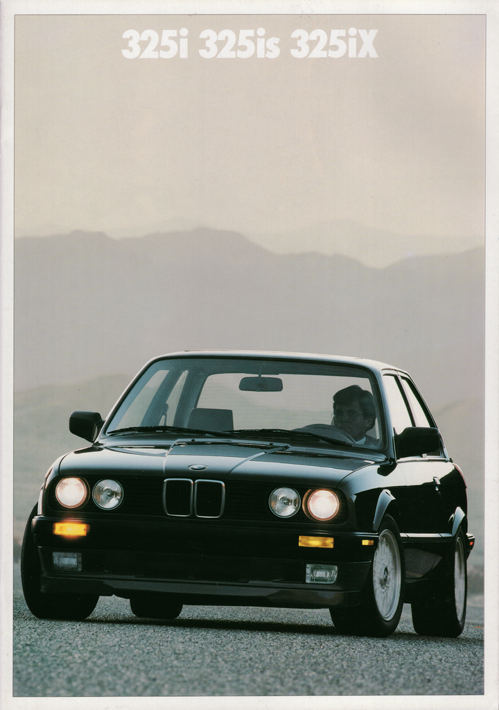 BMW-E30, 1989-Dealership-Sales-Brochure