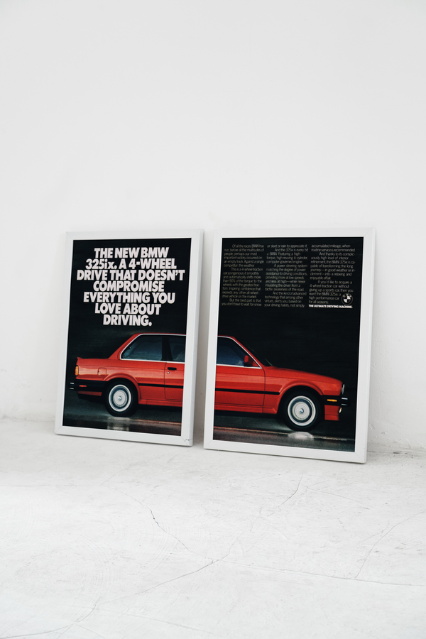 BMW-E30 325ix Doesn't Compromise-Magazine-Ad