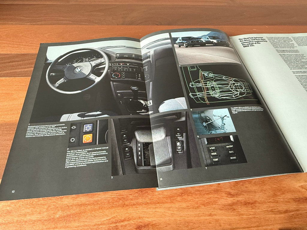 BMW-E30 Sedan, 1987-Dealership-Sales-Brochure