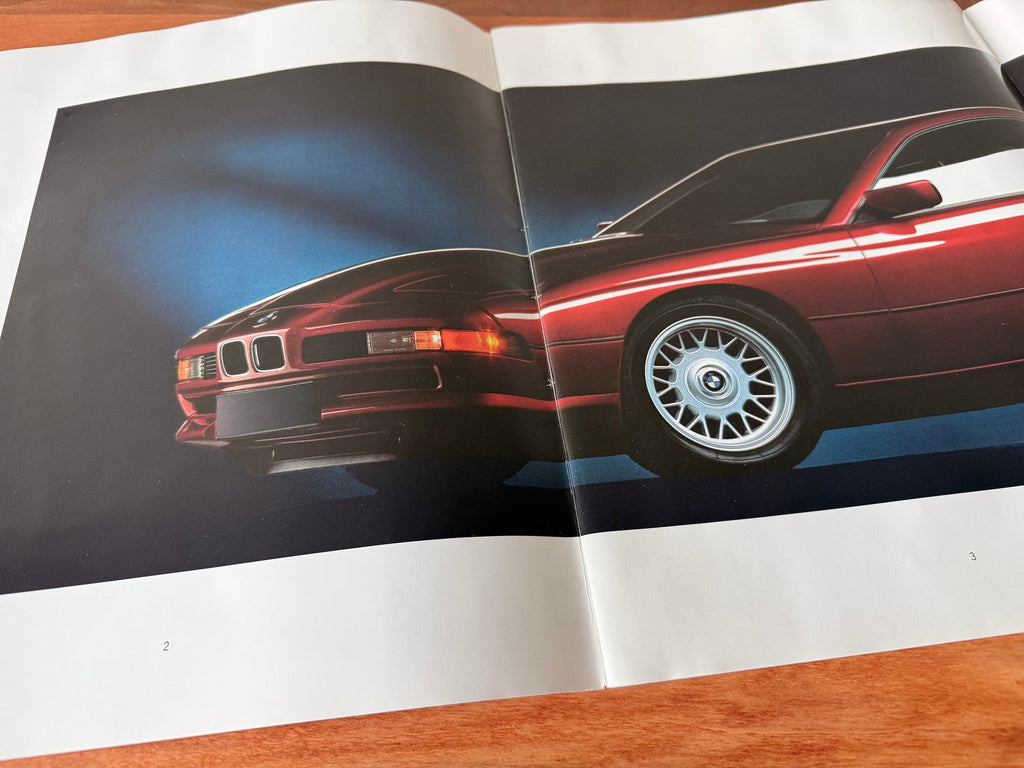 BMW-E31 Coupe, 1992-Dealership-Sales-Brochure