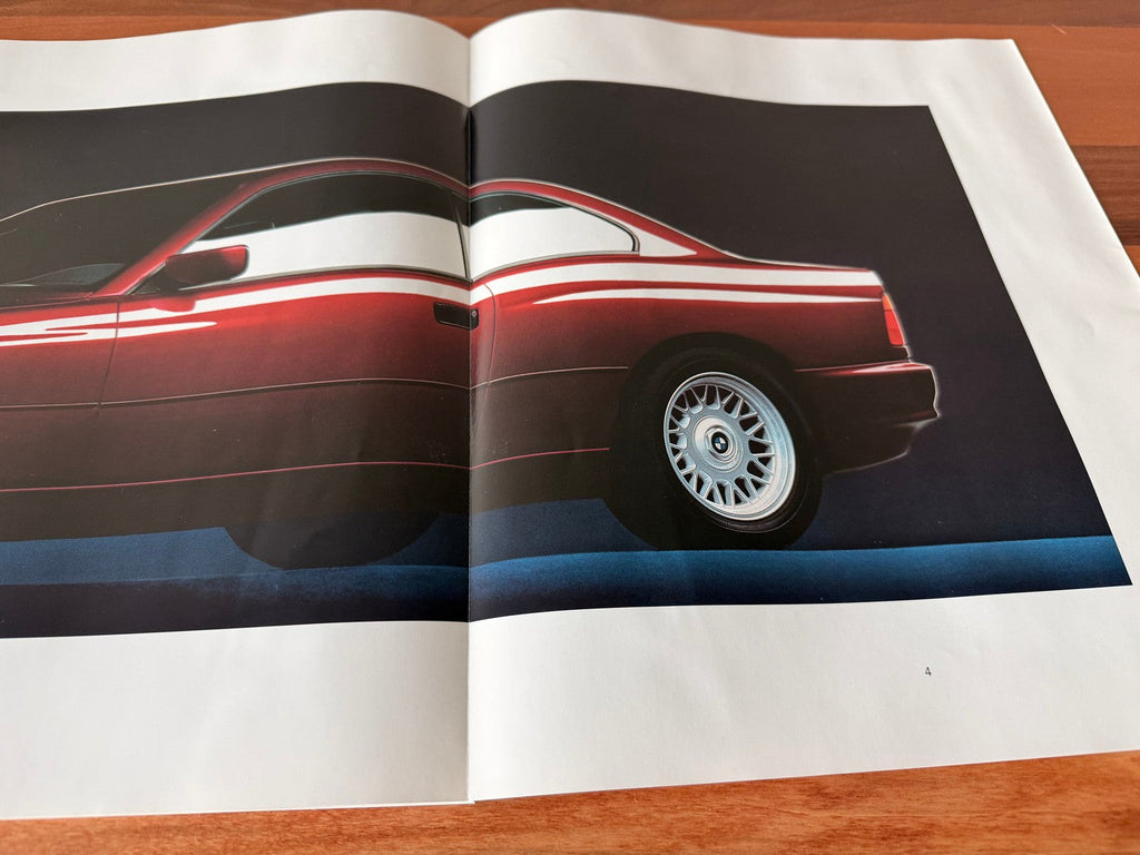 BMW-E31 Coupe, 1992-Dealership-Sales-Brochure