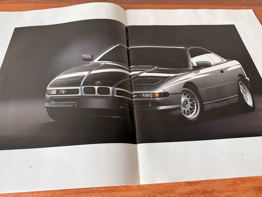 BMW-E31 Coupe, 1992-Dealership-Sales-Brochure