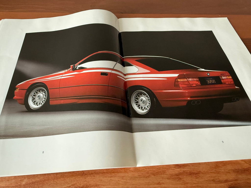 BMW-E31 Coupe, 1992-Dealership-Sales-Brochure