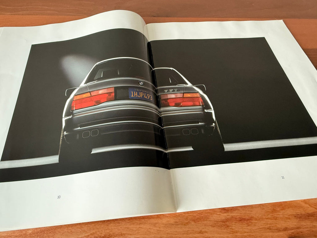 BMW-E31 Coupe, 1992-Dealership-Sales-Brochure