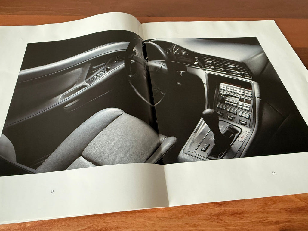 BMW-E31 Coupe, 1992-Dealership-Sales-Brochure