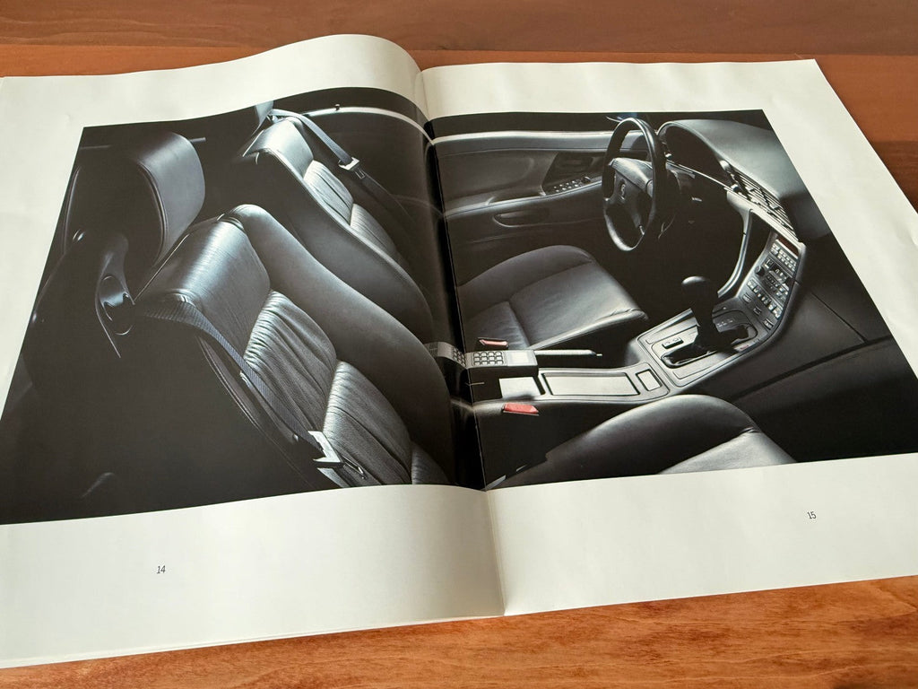 BMW-E31 Coupe, 1992-Dealership-Sales-Brochure