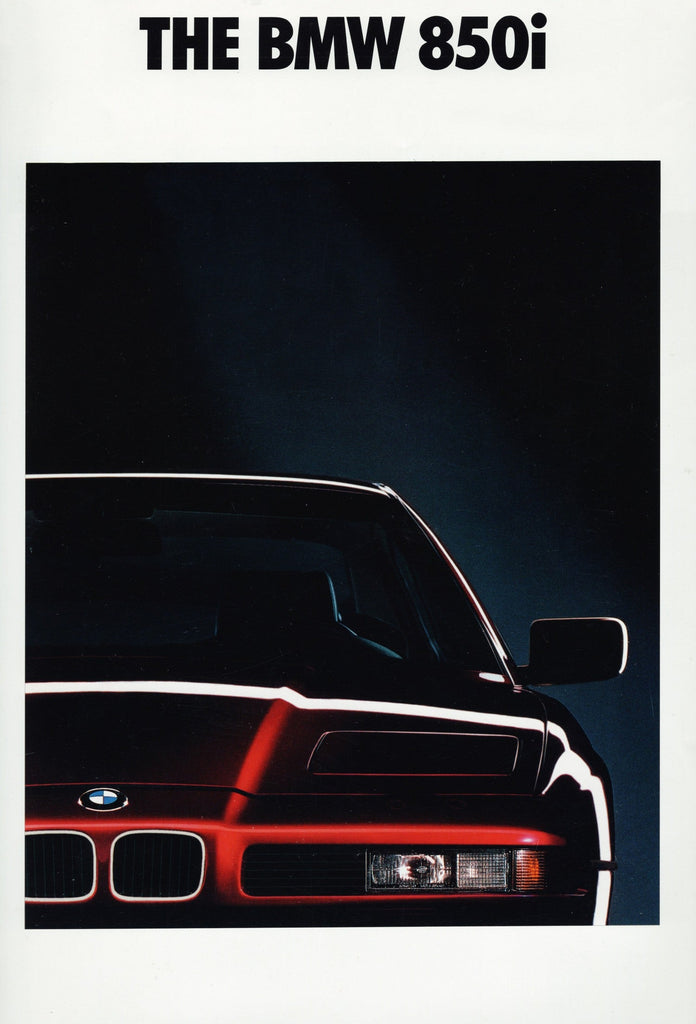 BMW-E31 Coupe, 1992-Dealership-Sales-Brochure