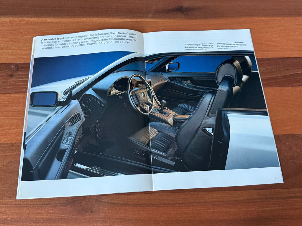 BMW-E31 Coupe, 1997-Dealership-Sales-Brochure