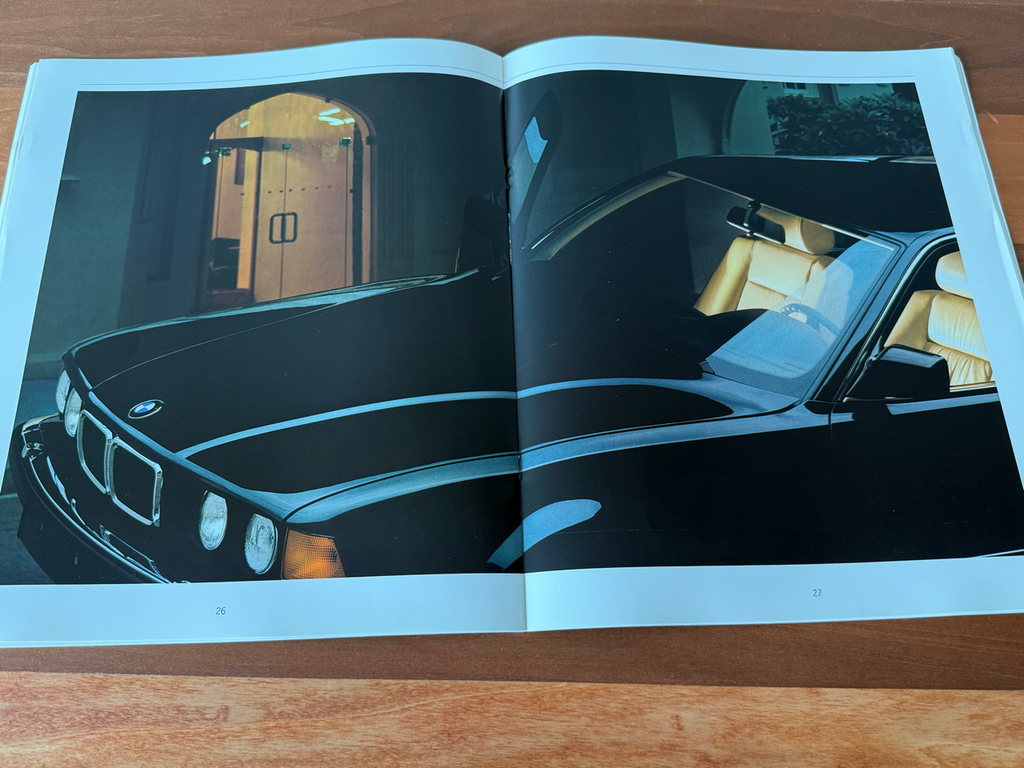 BMW-E32 750iL, 1990-Dealership-Sales-Brochure