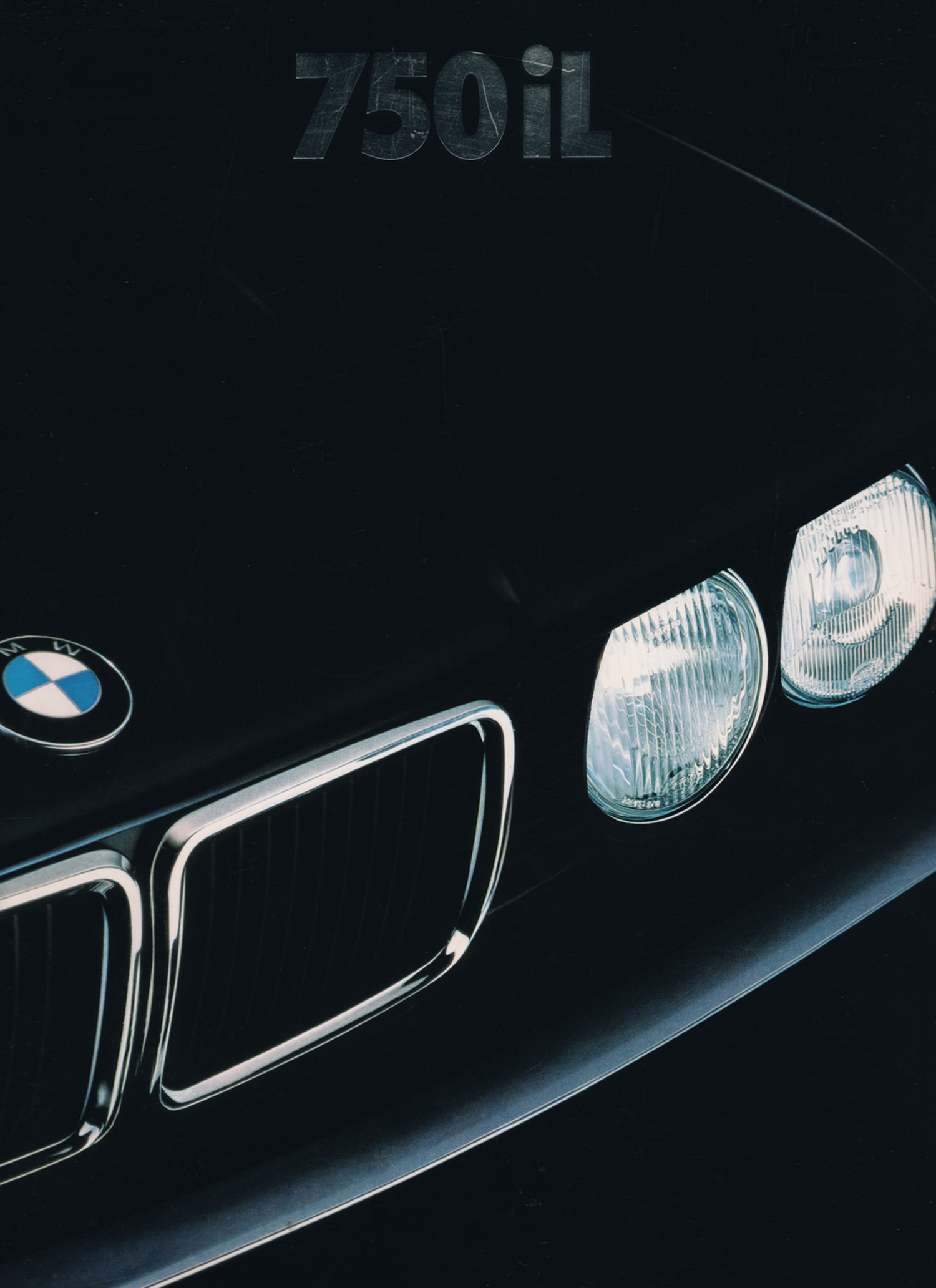 BMW-E32 750iL, 1990-Dealership-Sales-Brochure