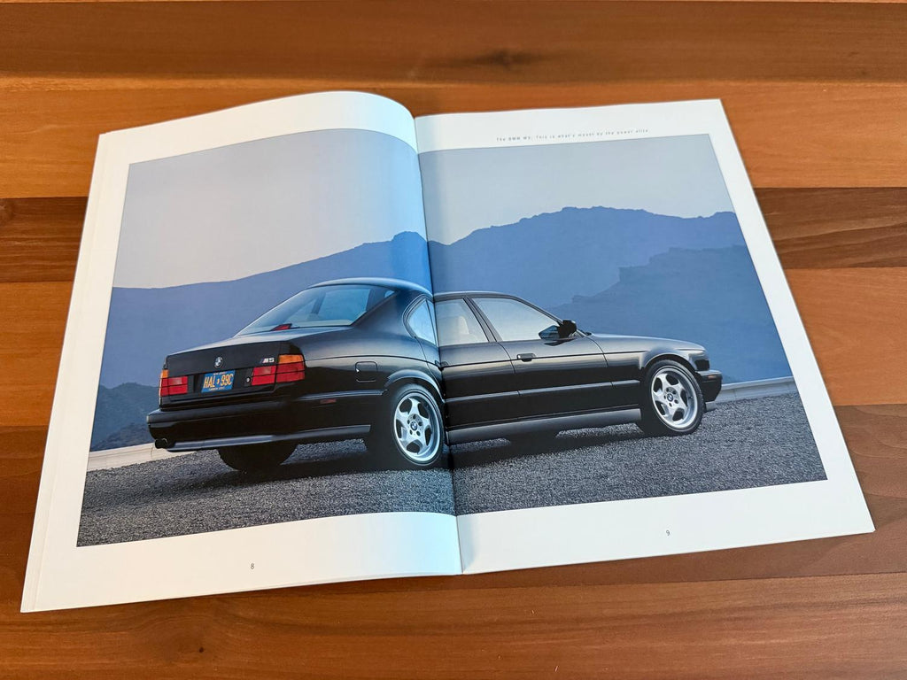 BMW-E34 Sedan, Touring, 1993-Dealership-Sales-Brochure