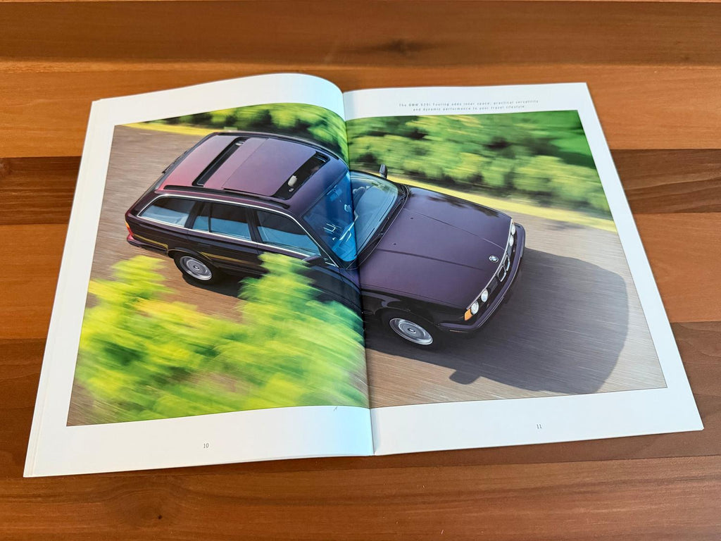 BMW-E34 Sedan, Touring, 1993-Dealership-Sales-Brochure