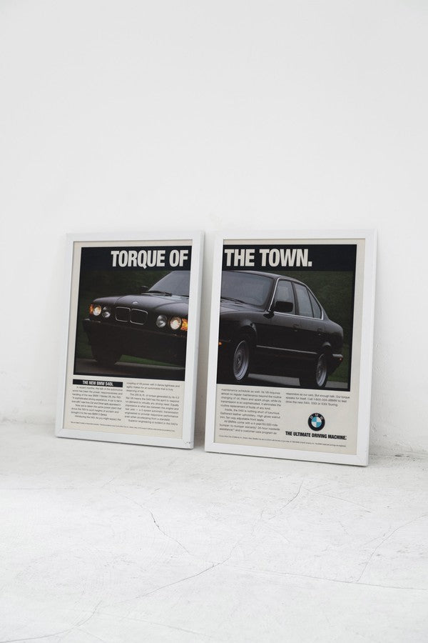 BMW-E34 Torque of the Town-Magazine-Ad