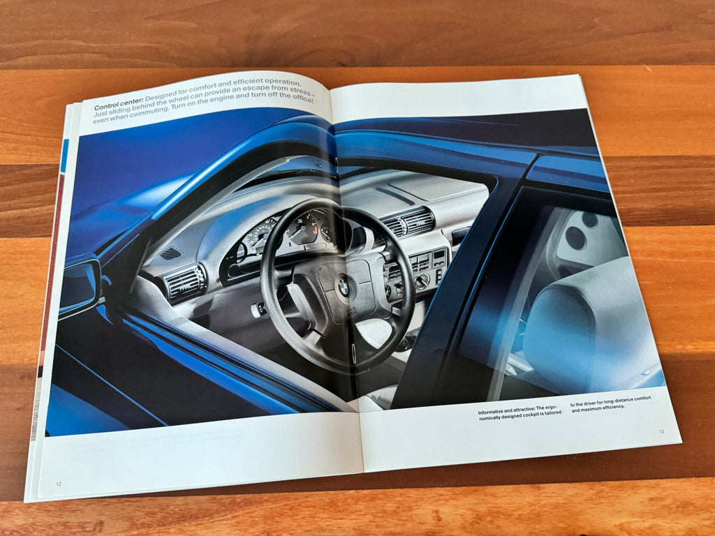 BMW-E36 Compact, 1995-Dealership-Sales-Brochure