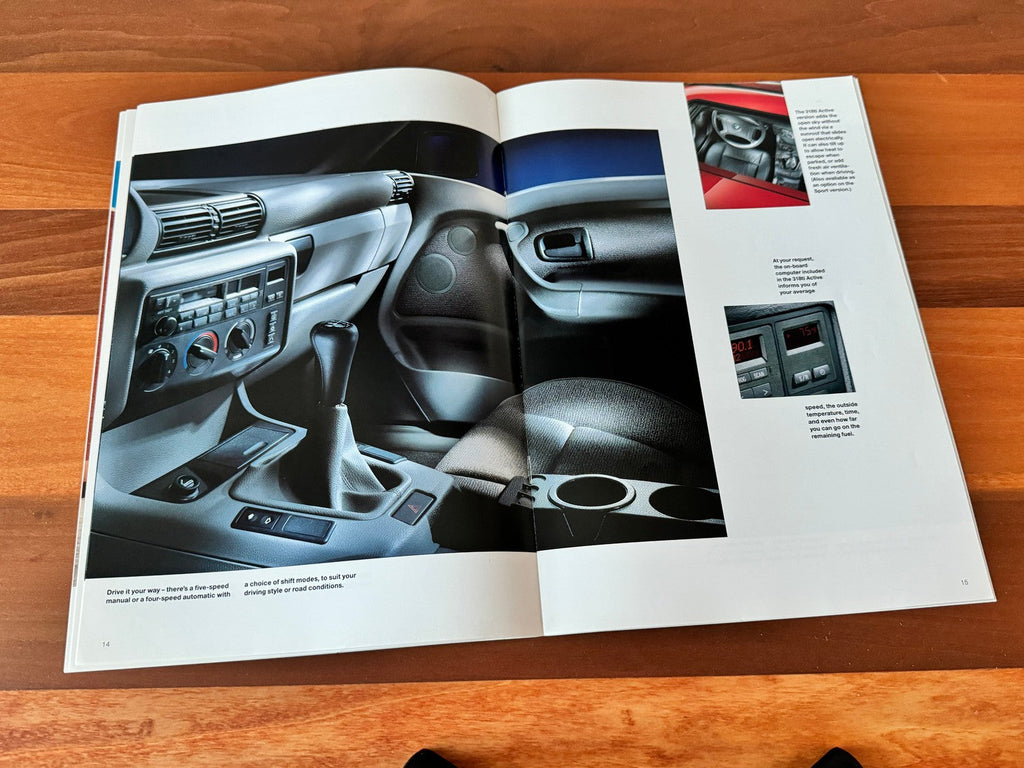 BMW-E36 Compact, 1995-Dealership-Sales-Brochure