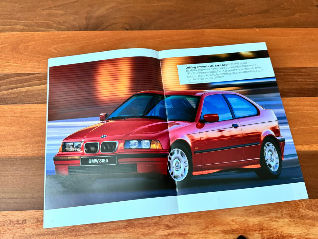 BMW-E36 Compact, 1997-Dealership-Sales-Brochure