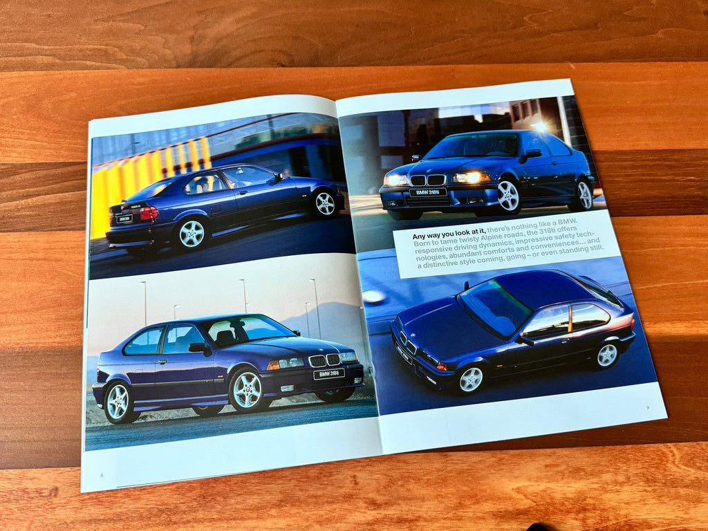 BMW-E36 Compact, 1997-Dealership-Sales-Brochure