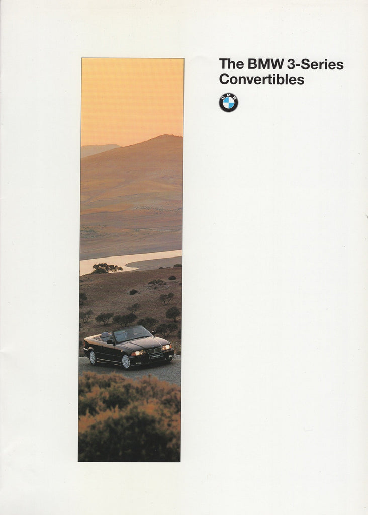 BMW-E36 Convertible, 1995-Dealership-Sales-Brochure