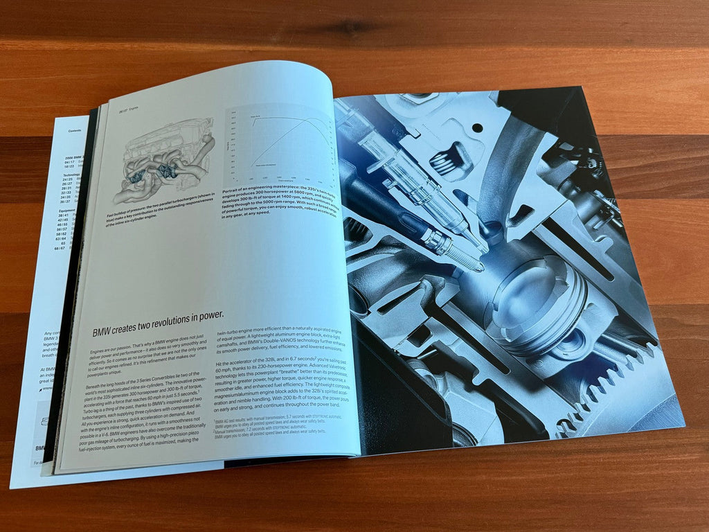 BMW-E36 Convertible, 1995-Dealership-Sales-Brochure