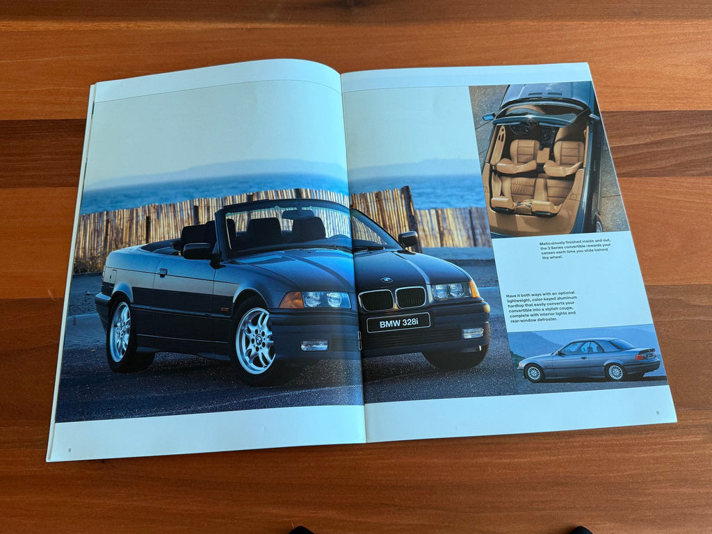 BMW-E36 Convertible, 1996-Dealership-Sales-Brochure