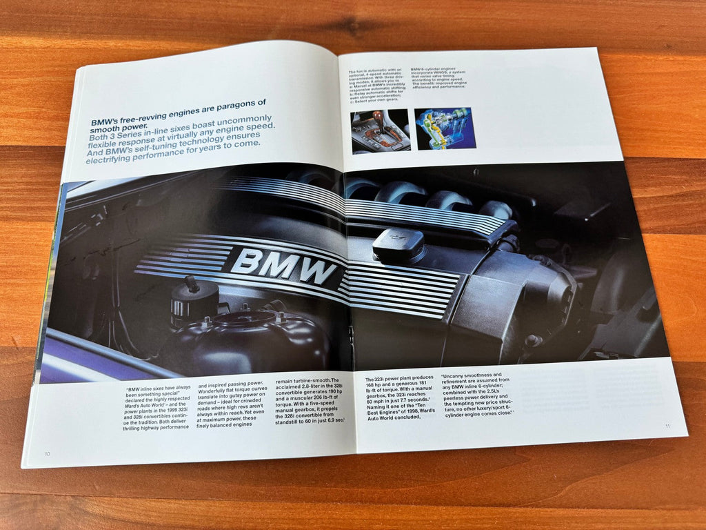 BMW-E36 Convertible, 1998-Dealership-Sales-Brochure