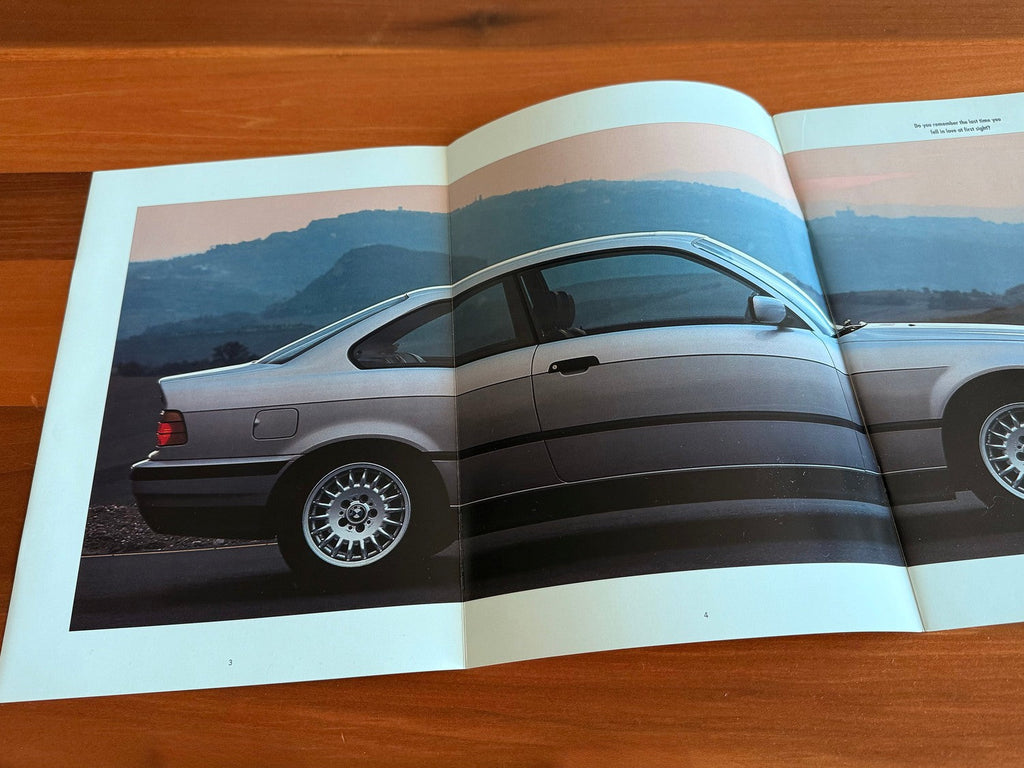 BMW-E36 Coupe, 1992-Dealership-Sales-Brochure