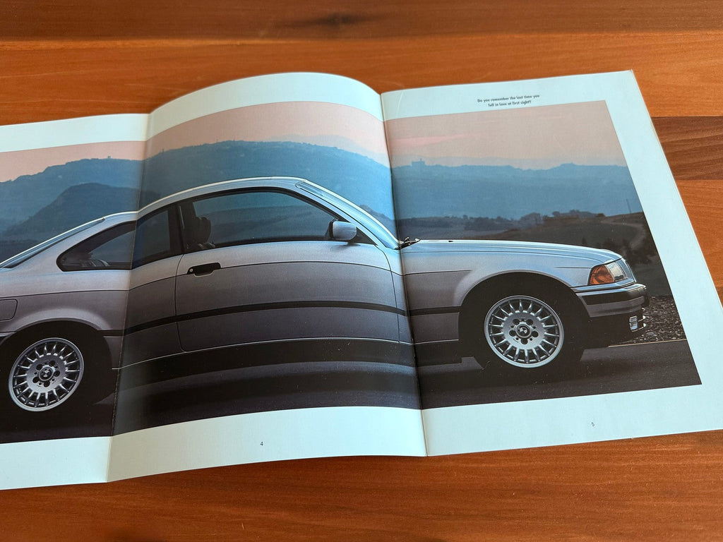 BMW-E36 Coupe, 1992-Dealership-Sales-Brochure