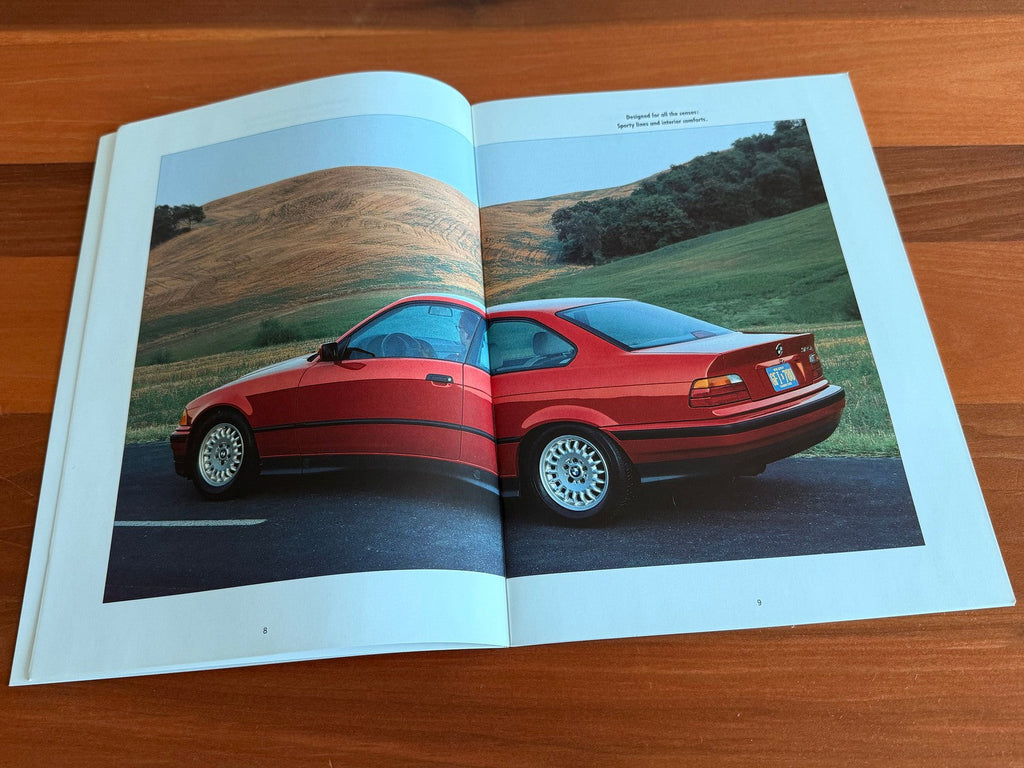 BMW-E36 Coupe, 1992-Dealership-Sales-Brochure