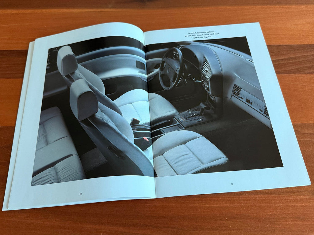 BMW-E36 Coupe, 1992-Dealership-Sales-Brochure