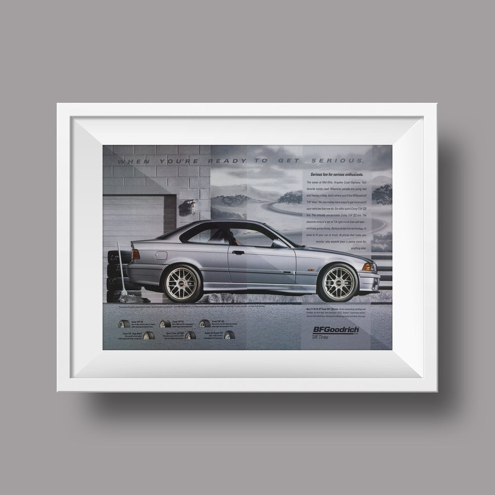 BMW-E36 M3 BFGoodrich-Magazine-Ad