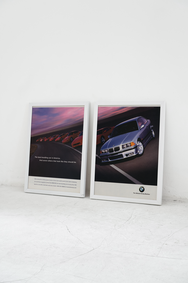 BMW-E36 M3 Best-Handling Car at Any Price-Vintage-Print-Magazine-Ad-BIMMERtips.com